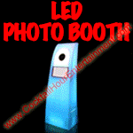 LED Lighted photo booth