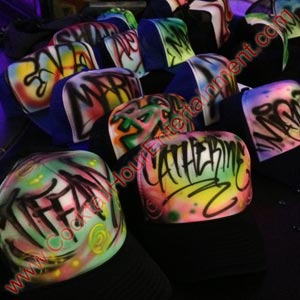 airbrush graffiti hats
