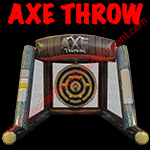 axe toss throw game