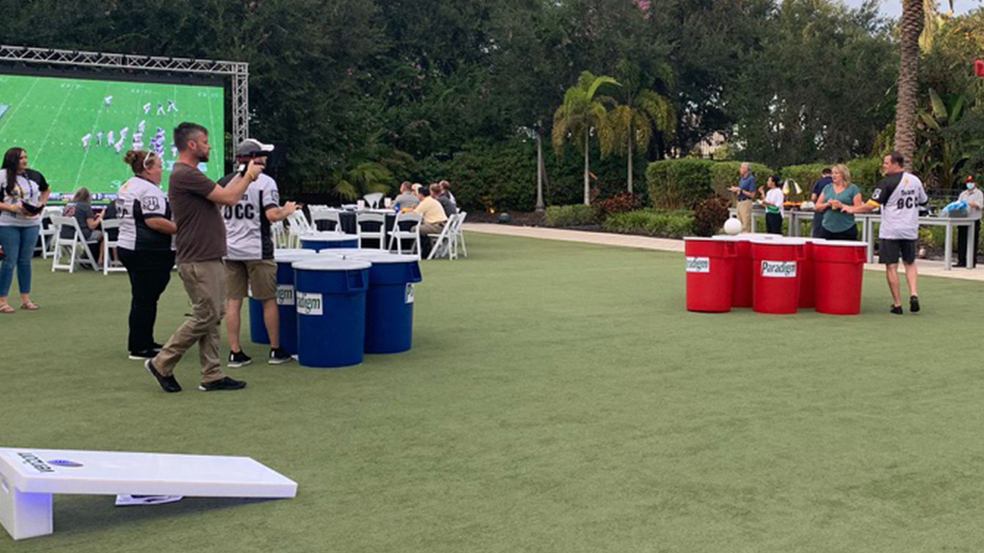 giant beer pong for rent