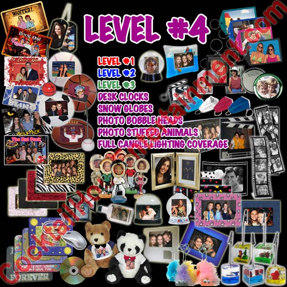 Level 4 photo favor package